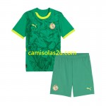 Camisolas de futebol Senegal Criança Equipamento Alternativa 2025 Manga Curta